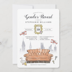 Invitation FRIENDS™   Révélation du sexe du bébé à Central Pe