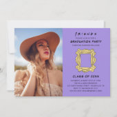 Invitation FRIENDS™ The One With Graduation Party - Photo (Devant)