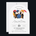 Invitation Friends TV Show Theme Personnalisable Anniversaire<br><div class="desc">Préparez-vous à accueillir le dernier bash d'anniversaire sur le thème des Amis avec notre Invitation d'anniversaire personnalisable d'une émission télévisée d'Amis! Parfait pour les fans de l'iconique sitcom,  cette invitation apporte l'esprit de Central Perk directement à votre porte.</div>
