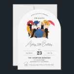 Invitation Friends TV Show Theme Personnalisable Anniversaire<br><div class="desc">Préparez-vous à accueillir le dernier bash d'anniversaire sur le thème des Amis avec notre Invitation d'anniversaire personnalisable d'une émission télévisée d'Amis! Parfait pour les fans de l'iconique sitcom,  cette invitation apporte l'esprit de Central Perk directement à votre porte.</div>