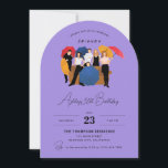 Invitation Friends TV Show Theme Personnalisable Anniversaire<br><div class="desc">Préparez-vous à accueillir le dernier bash d'anniversaire sur le thème des Amis avec notre Invitation d'anniversaire personnalisable d'une émission télévisée d'Amis! Parfait pour les fans de l'iconique sitcom,  cette invitation apporte l'esprit de Central Perk directement à votre porte.</div>