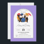 Invitation Friends TV Show Theme Personnalisable Anniversaire<br><div class="desc">Préparez-vous à accueillir le dernier bash d'anniversaire sur le thème des Amis avec notre Invitation d'anniversaire personnalisable d'une émission télévisée d'Amis! Parfait pour les fans de l'iconique sitcom,  cette invitation apporte l'esprit de Central Perk directement à votre porte.</div>