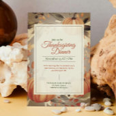 Invitation Friendsgiving Action de grâce Patch de