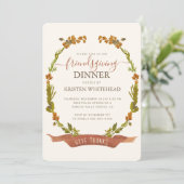 Invitation Friendsgiving Fall Wath Remercier (Debout devant)