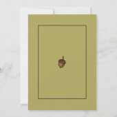Invitation Friendsgiving joyeux | Rendez grâce (Dos)
