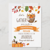 Invitation Friendsgiving Potluck (Devant)