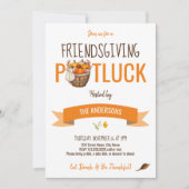 Invitation Friendsgiving Potluck (Devant)
