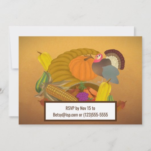 Invitation Friendsgiving Potluck (Dos)