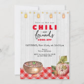 Invitation Friendsgiving Potluck Chili Cook Off Thanksgiving (Devant)