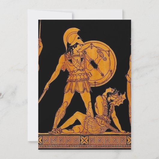 Invitation Frieze - Greece (Devant)