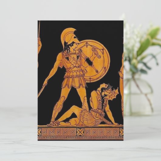 Invitation Frieze - Greece (Debout devant)