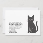 Invitation Frights & Delights (Devant)