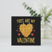 Invitation Frites Sont Mon Valentin (Debout devant)