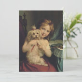 Invitation Fritz Zuber-Buhler - Une jeune fille avec un bicho (Debout devant)