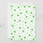 Invitation Froggy garçon d'anniversaire prince Premier parti (Dos)