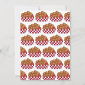 Invitation Fromages frits Profondes Courdes Minnesota Wiscons (Dos)