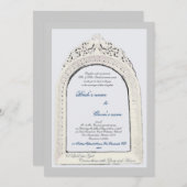 Invitation Frontière byzantine (Devant / Derrière)