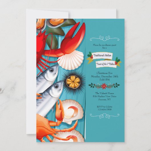 Invitation Frontière maritime (Devant)