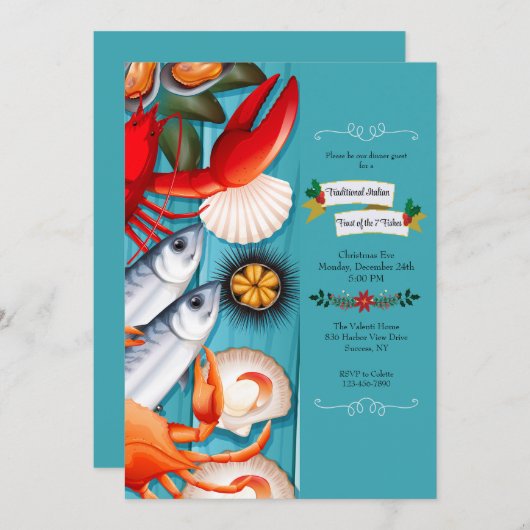 Invitation Frontière maritime (Devant / Derrière)