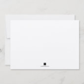 Invitation Frontière perlée bleue Ecru filigree mariage perso (Dos)