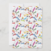 Invitation Frosty Snowman™ hiver 1er anniversaire (Dos)