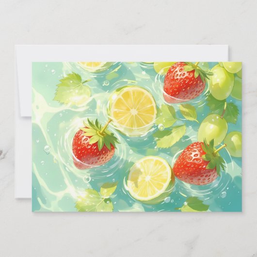 Invitation Fruit (Devant)
