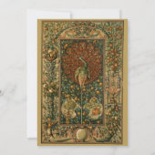 Invitation Fruit Art Nouveau de l'époque victorienne par Anto (Dos)