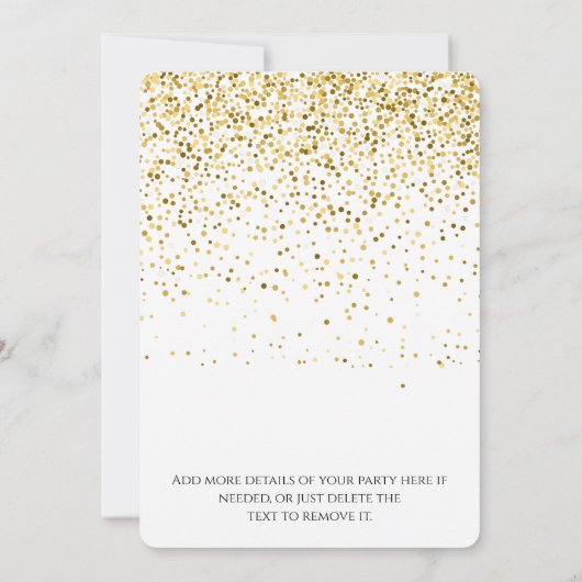 Invitation Fruit d'été Cocktail Pool Party (Dos)