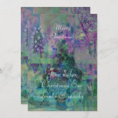 Invitation Fruit Sucre-Épousseté de Noël (Devant / Derrière)