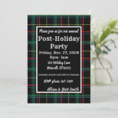 Invitation Fruitcake Plaid (Debout devant)