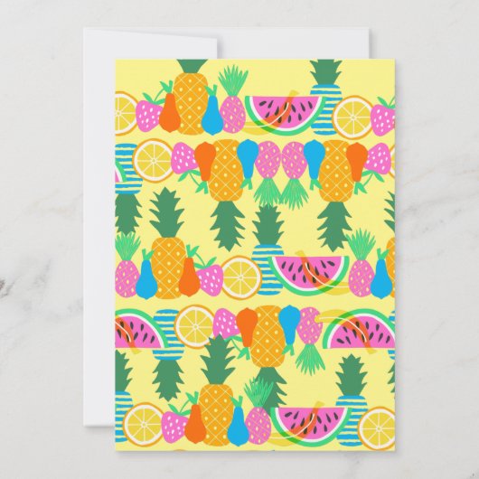 Invitation Fruité TWO-TTI & Telle Cutie! (Dos)