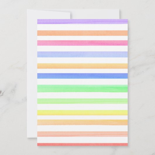 Invitation Fruits à deux tti Deuxième anniversaire (Dos)