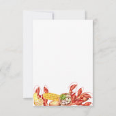 Invitation Fruits de mer Bouillir Derrière Je fais Partie Eng (Dos)