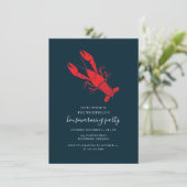 Invitation Fruits de mer Fruits de mer Ébullition (Debout devant)