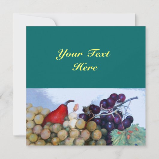 INVITATION FRUITS DE SAISON 1 (Dos)