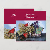 INVITATION FRUITS DE SAISON 1 (Devant / Derrière)