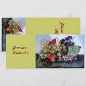 INVITATION FRUITS DE SAISON 1 (Devant / Derrière)