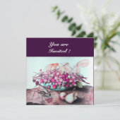 INVITATION FRUITS DE SAISON / FRAISES ET POIRES (Debout devant)