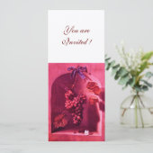 Invitation FRUITS DE SAISON - PROSPÉRITÉ champagne rose rouge (Debout devant)