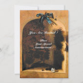 Invitation FRUITS DE SAISON - PROSPÉRITÉ, jaune vert marron (Dos)