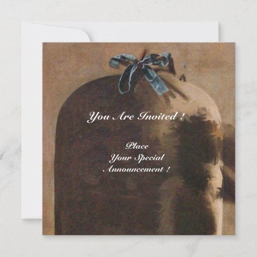 Invitation FRUITS DE SAISON - PROSPÉRITÉ, jaune vert marron (Dos)