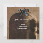 Invitation FRUITS DE SAISON - PROSPÉRITÉ, jaune vert marron (Dos)