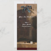 Invitation FRUITS DE SAISON - PROSPÉRITÉ, marron vert jaune (Dos)