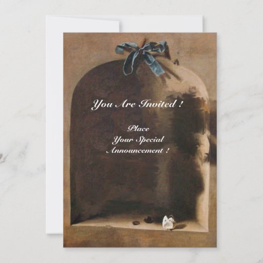 Invitation FRUITS DE SAISON - PROSPÉRITÉ, vert jaune brun (Dos)