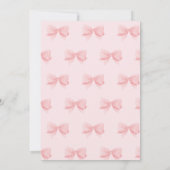 Invitation Fruits d'été fraises baies d'airelle premier Anniv (Dos)