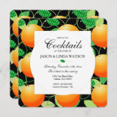 Invitation Fruits d'Oranges (Devant / Derrière)