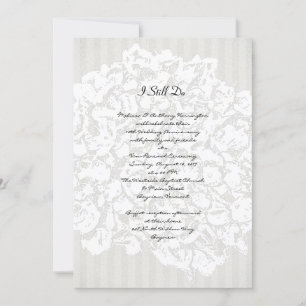 Invitation Fruits floraux Fête Anniversaire Noir et Blanc