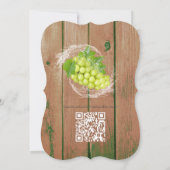 Invitation Fruits tropicaux salants (Dos)