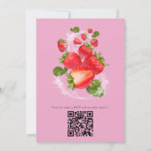 Invitation Fruits tropicaux salants (Dos)