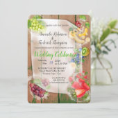 Invitation Fruits tropicaux salants (Debout devant)